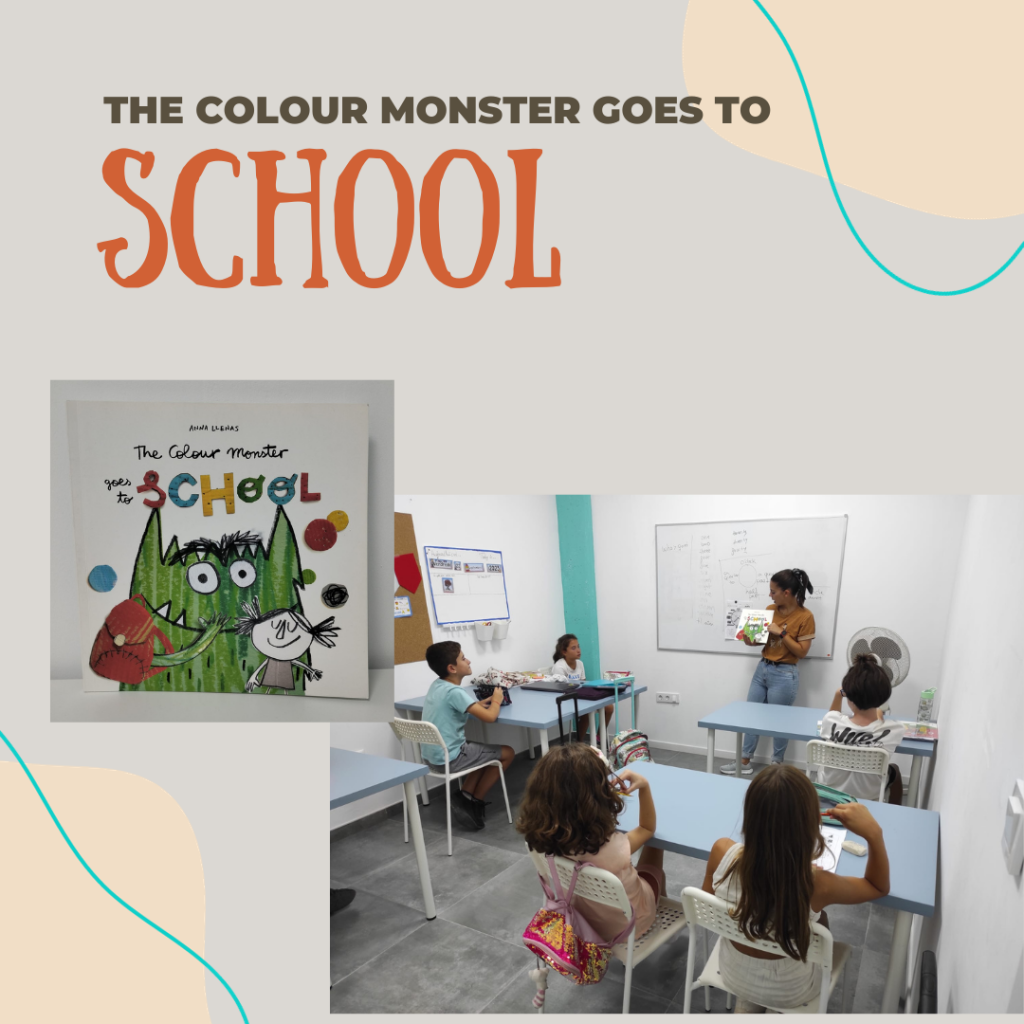 The colour monster goes to school