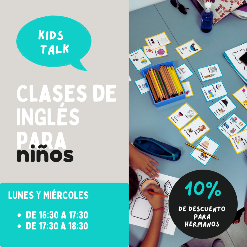 Clases de inglés para niños